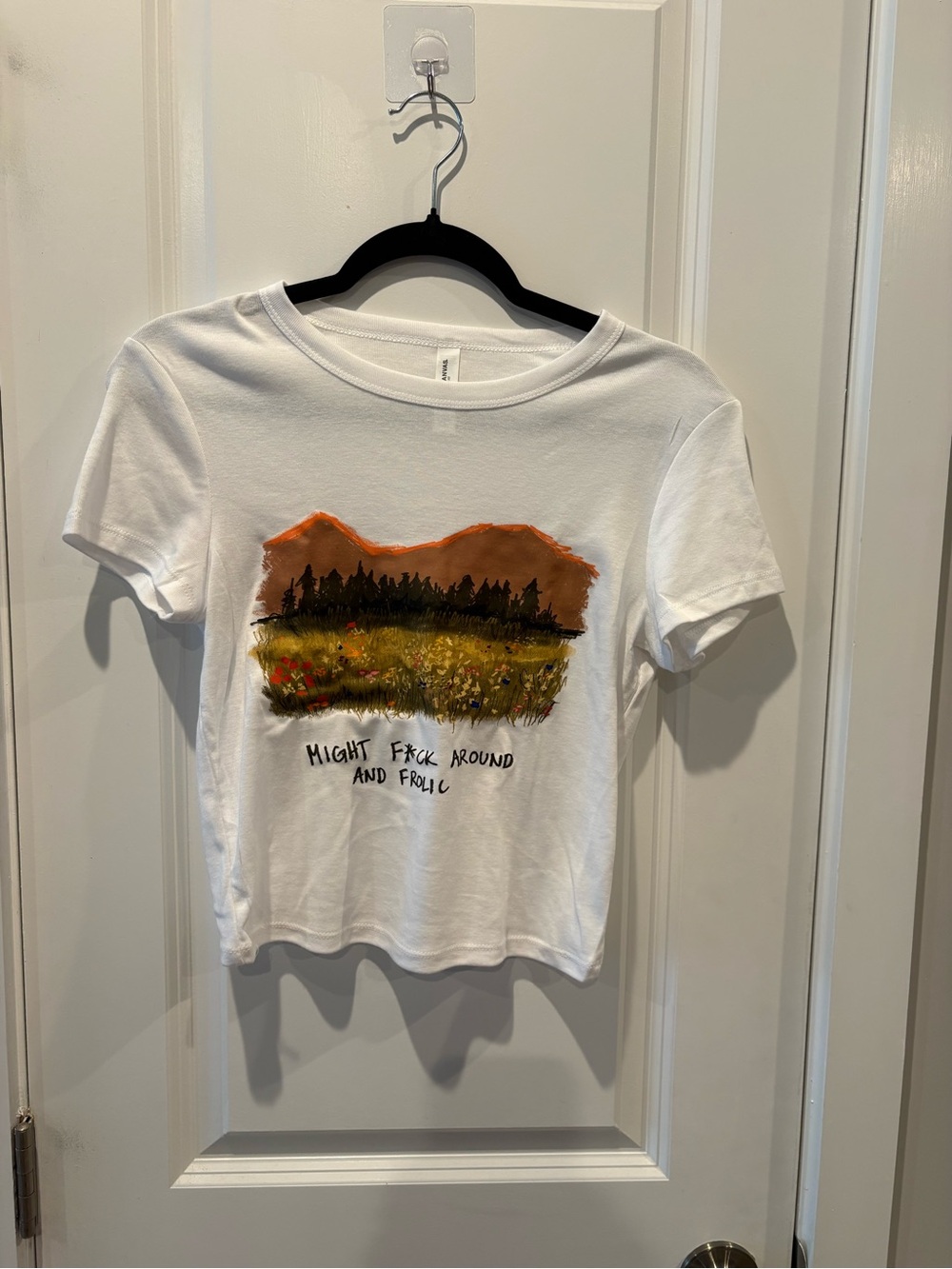 🦖FLASH SALE🦖 Ghost cowboy cropped tee